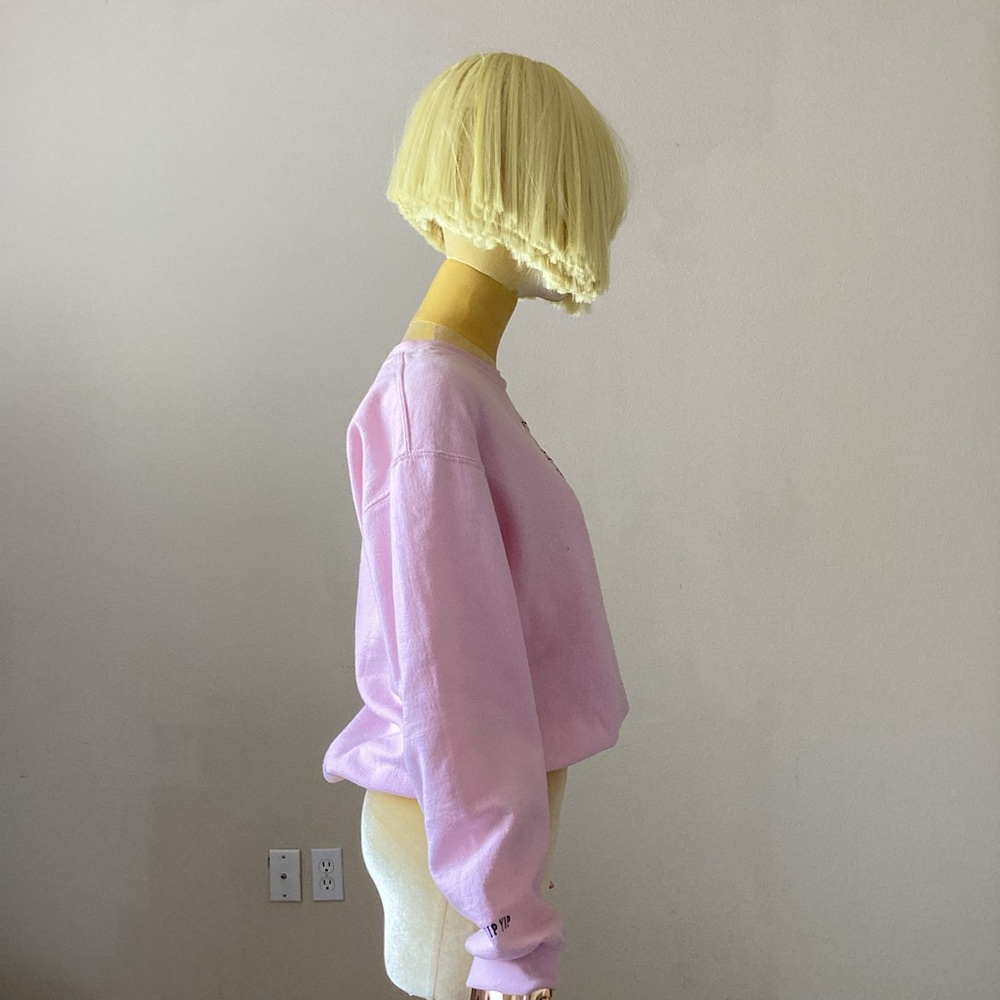 Gildan Pink Appa Sweatshirt with Cartoon Graphic SZ S - Picture 2 of 7